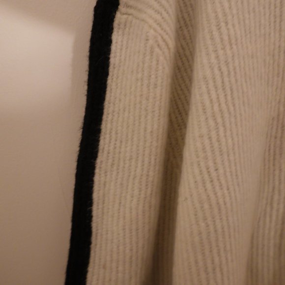 NWT Prologue Black/ White-Cream Funnel Neck Sweater XXL - Picture 6 of 6